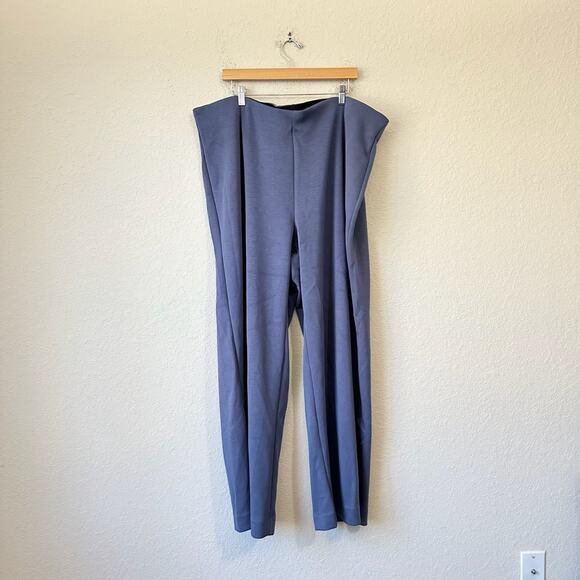 STUDIO by TORRID Pants Trouser Slate Blue Pull On Lagenlook NWT - Picture 3 of 14